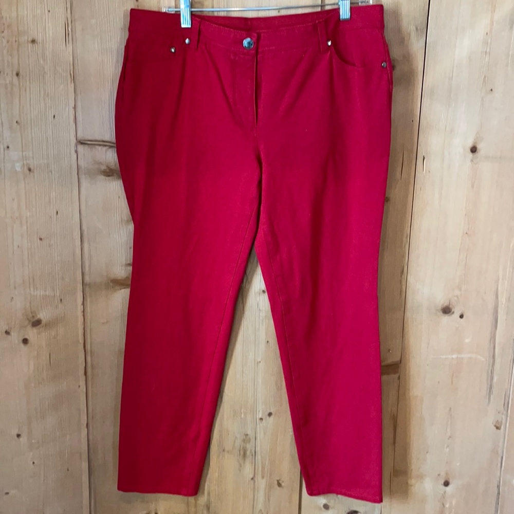 Chico so slimming Pant - red